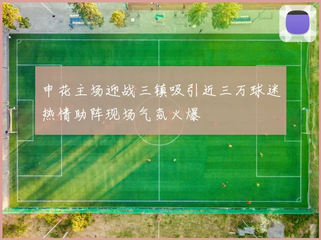 申花主场迎战三镇吸引近三万球迷热情助阵现场气氛火爆